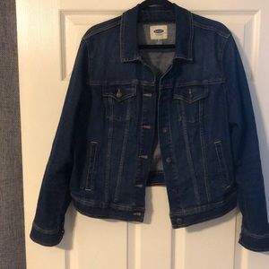 EUC Old Navy Dark Denim Jean Jacket